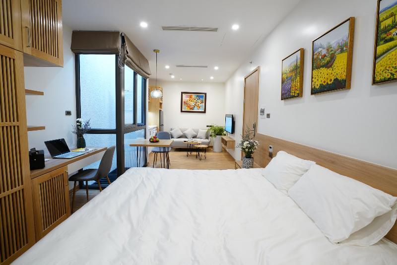 The Galaxy Home Hotel & Apartment Hanoi Dış mekan fotoğraf