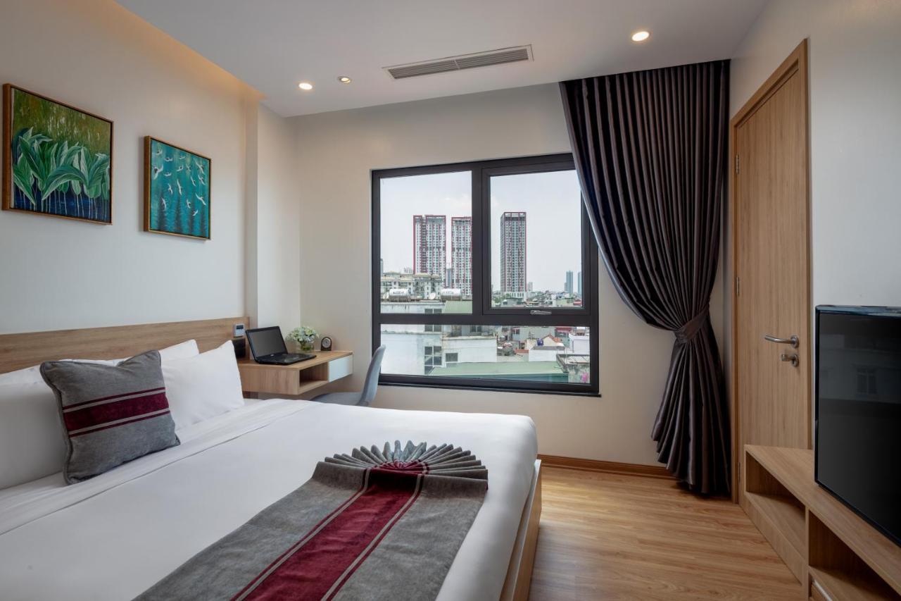 The Galaxy Home Hotel & Apartment Hanoi Dış mekan fotoğraf